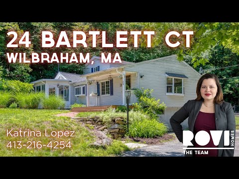 24 Bartlett Court, Wilbraham, MA home video tour