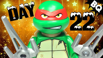 Custom LEGO Ninja Turtles Advent Calendar Day 22 Unboxing - BrickQueen