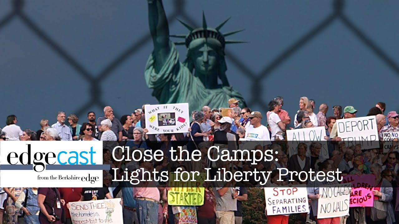 Close the Camps: Lights for Liberty Protest