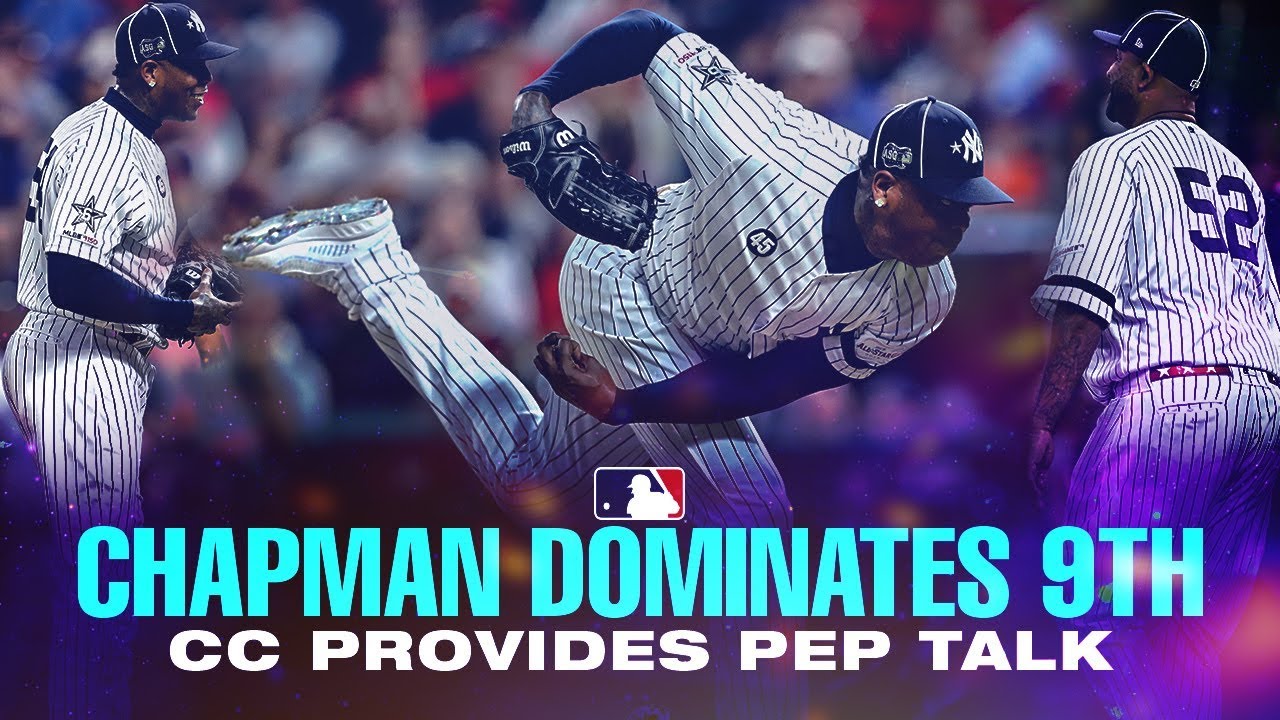 Aroldis Chapman dominates, CC Sabathia 