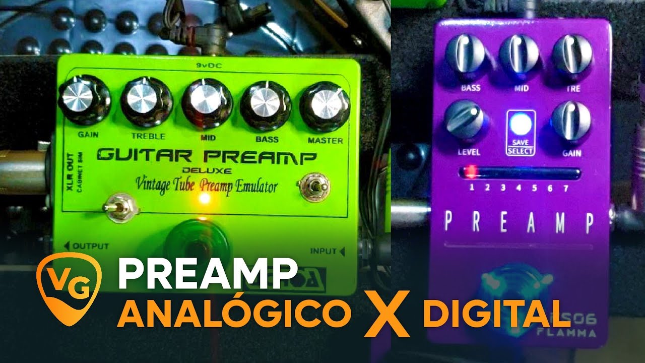 Vall Guittar Guitar Preamp Uchoa X Flamma Preamp FS06 Parte 2 PedaisUchoa flamma YouTube