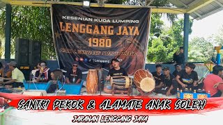 SANTRI PEKOK & ALAMATE ANAK SOLEH (IKU IKU IKU IKU ) - JARANAN LENGGANG JAYA