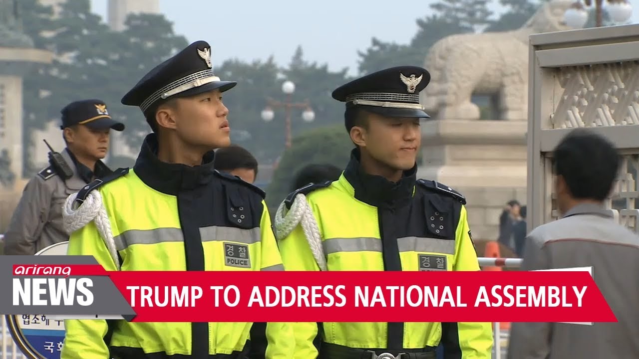 President Trump to address South Korea's National Assembly