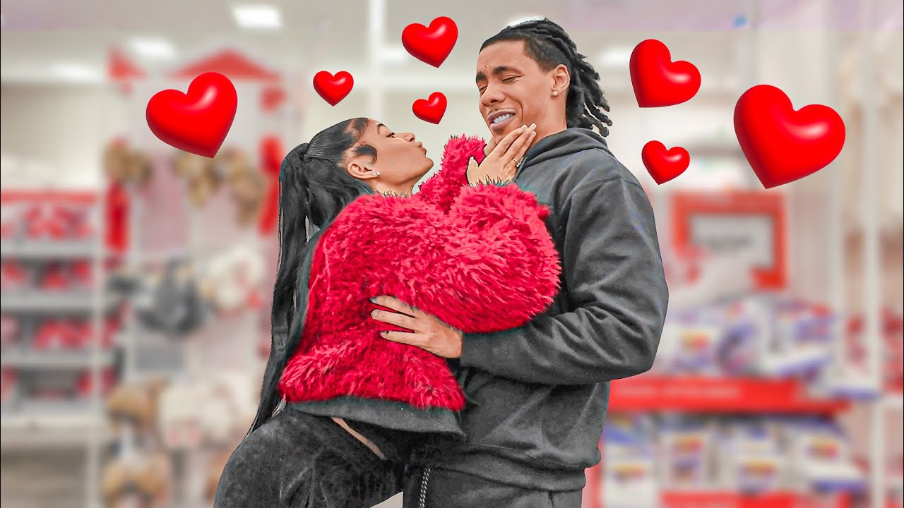 OVERLY KISSING MY BOYFRIEND TO SEE HIS REACTION *GETS SPICY*