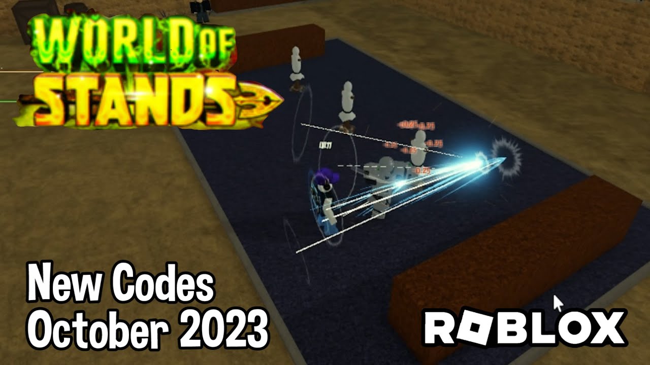 World of Stands codes (October 2023) - Free goodies and arrows