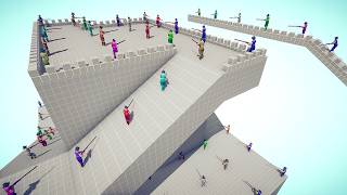 Battle Royale in a Modern Spire Map | Totally Accurate Battle Simulator TABS screenshot 1