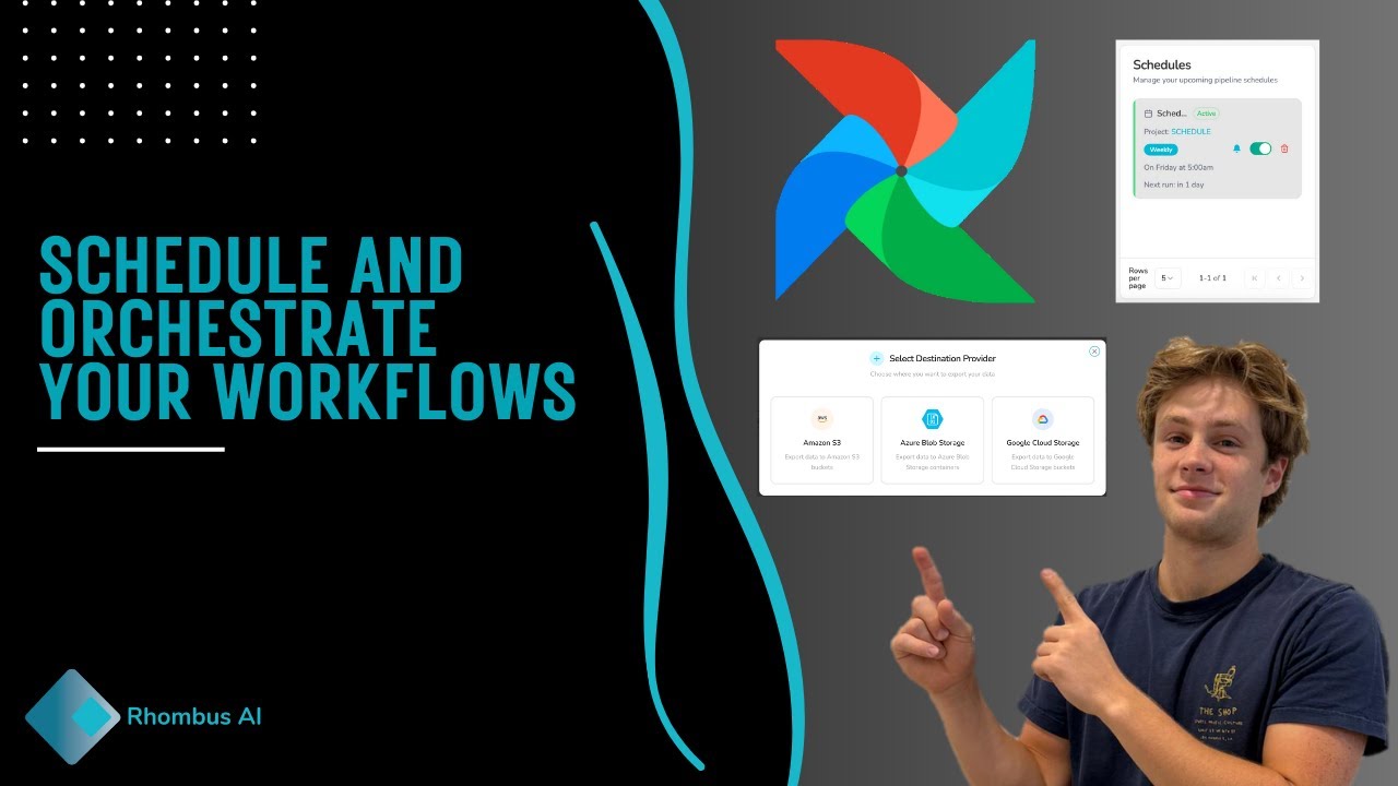 Scheduling and orchestrating your workflows - YouTube