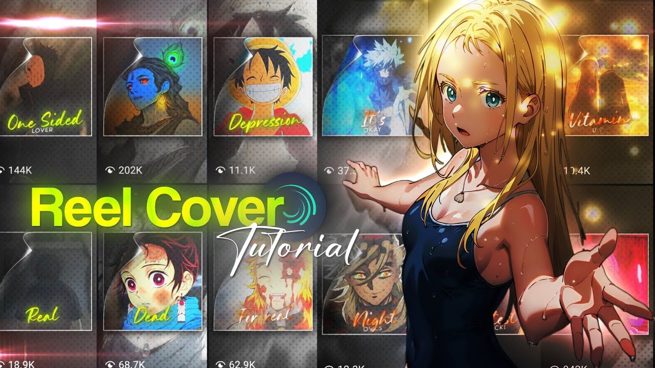 Trending Reel Cover Tutorial In Alight Motion | Kazu Tutorials