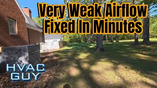 Heat Pump Running Weak? Watch This Quick Solution