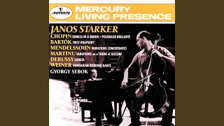 Debussy: Cello Sonata in D Minor, CD 144: I. Prologue. Lent