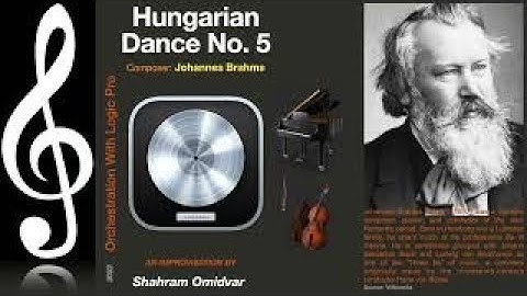 Hungarian Dance No 5 - Johannes Brahms - Great Music improvisation and orchestration with Logic Pro