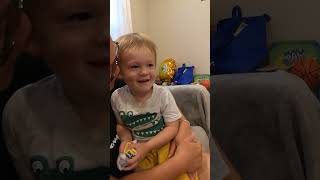 Lucas says daddy is bad