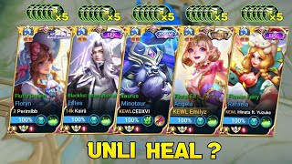 5 MAN HEALERS IN RANKED GAME! (with all Oracle build!!)