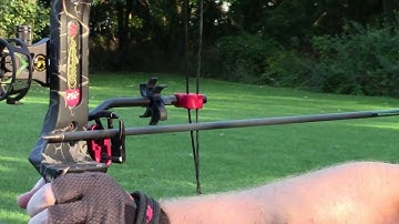 Pse Stinger 3g with QAD Ultra Rest Pro HDX Right Hand Red