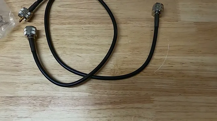 UHF CB Coax Cable RG8X TUOLNK UHF PL259 Male to Male Low Loss Coaxial Cable Review, Very nice cables