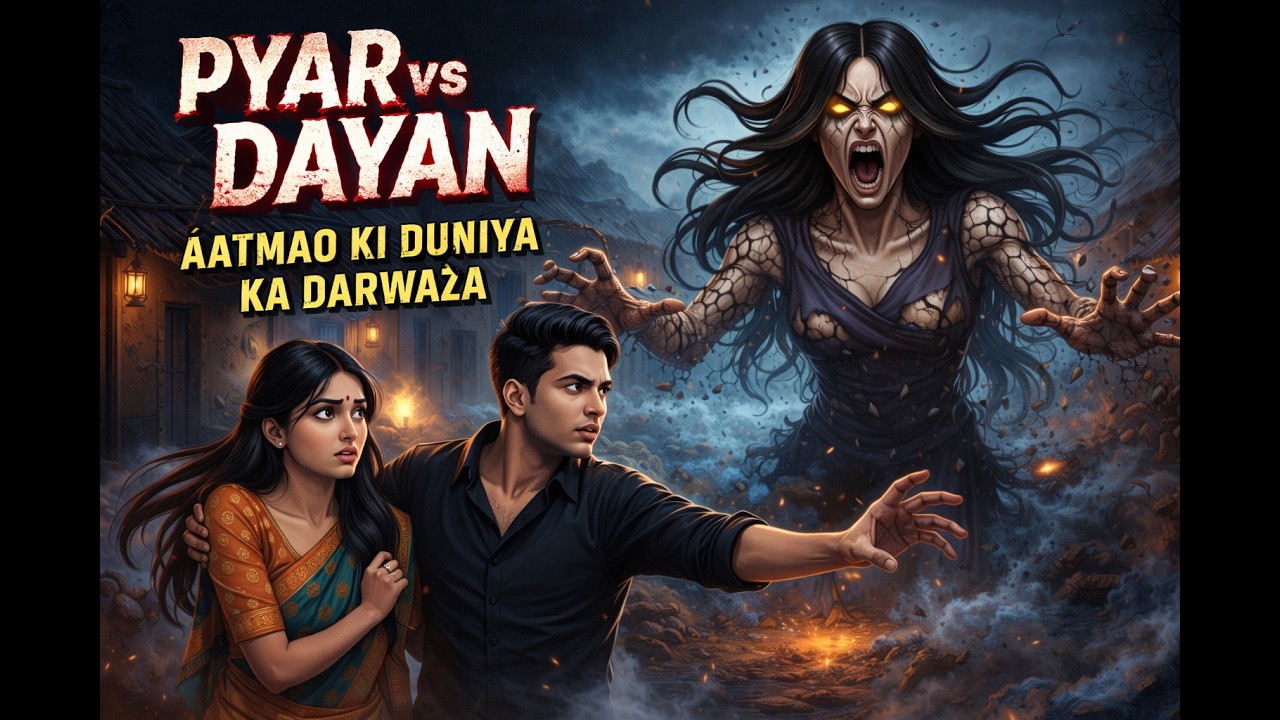 Apne Pyar Ko Bachane Ke Liye Ladka Pahucha Aatmao Ki Duniya 😱 | Dayan Ka Ant | Horror Love Story