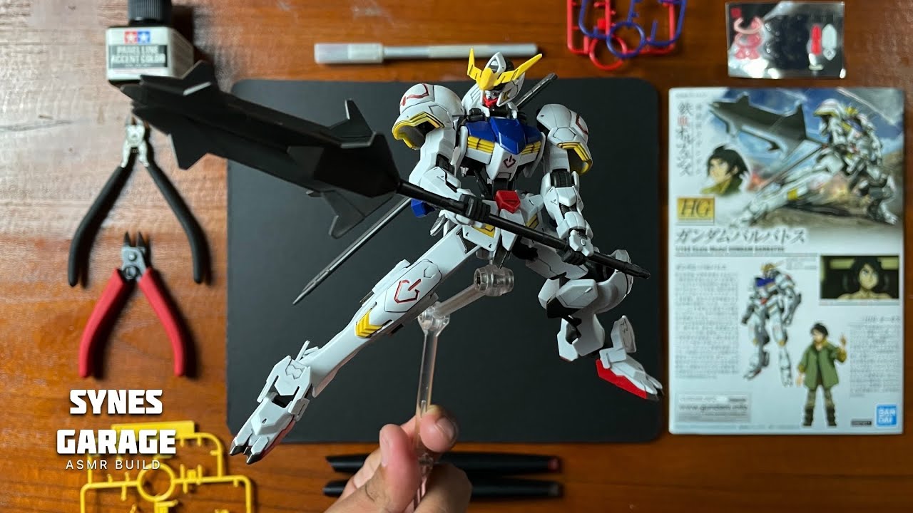 Gundam Barbatos HG 1/144 | ASMR BUILD | Iron Blooded Orphans