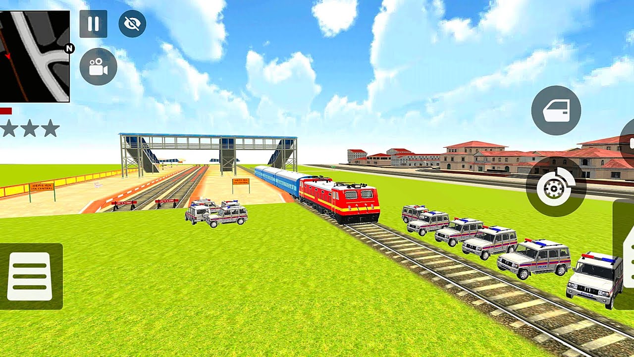 Indian police new polish car 