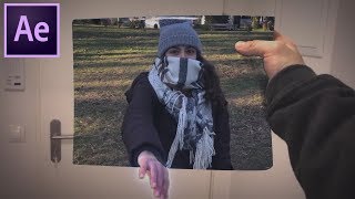 Adobe After Effect - Pull through screen transition