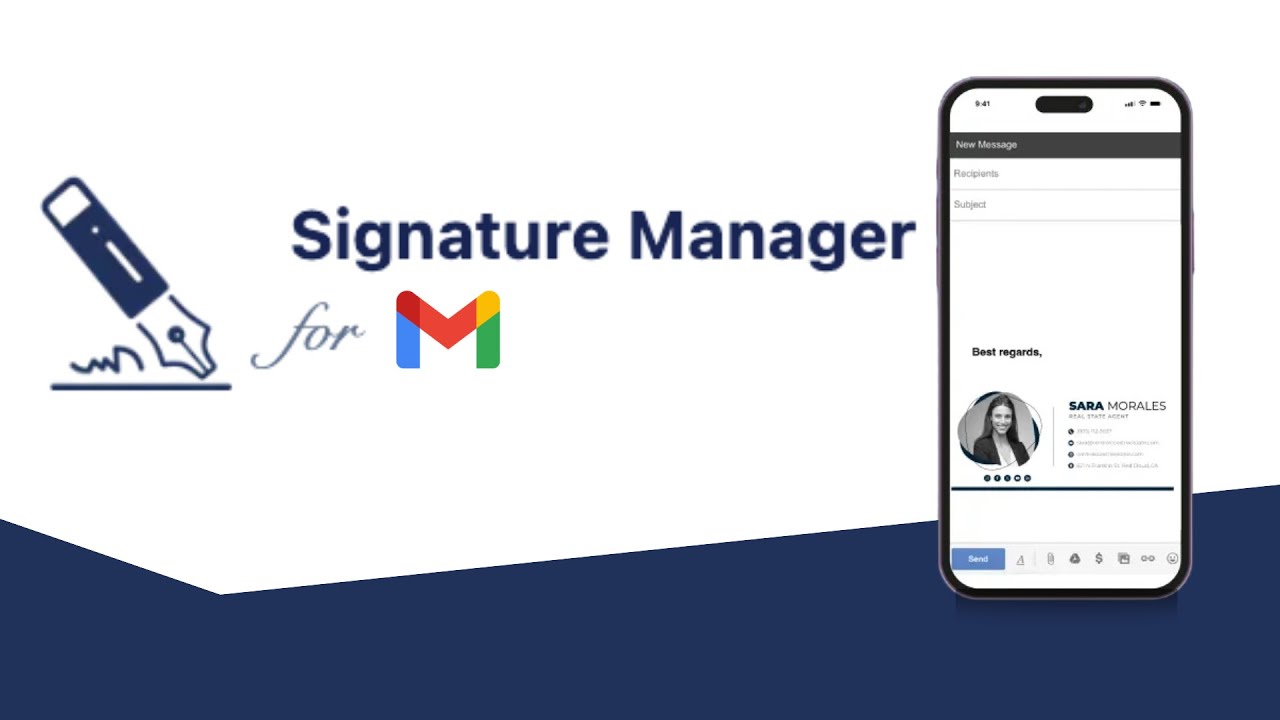 Signature Manager File Walkthrough Signature Manager Demo - YouTube