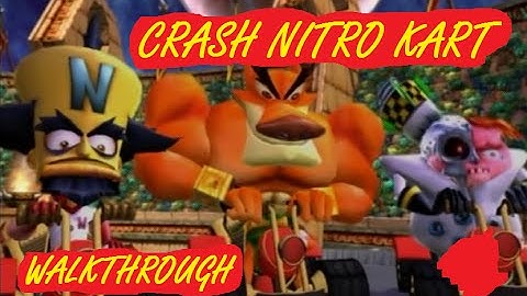Crash Nitro Kart Walkthrough Thunder Struck Trophy PS2 Gameplay #11