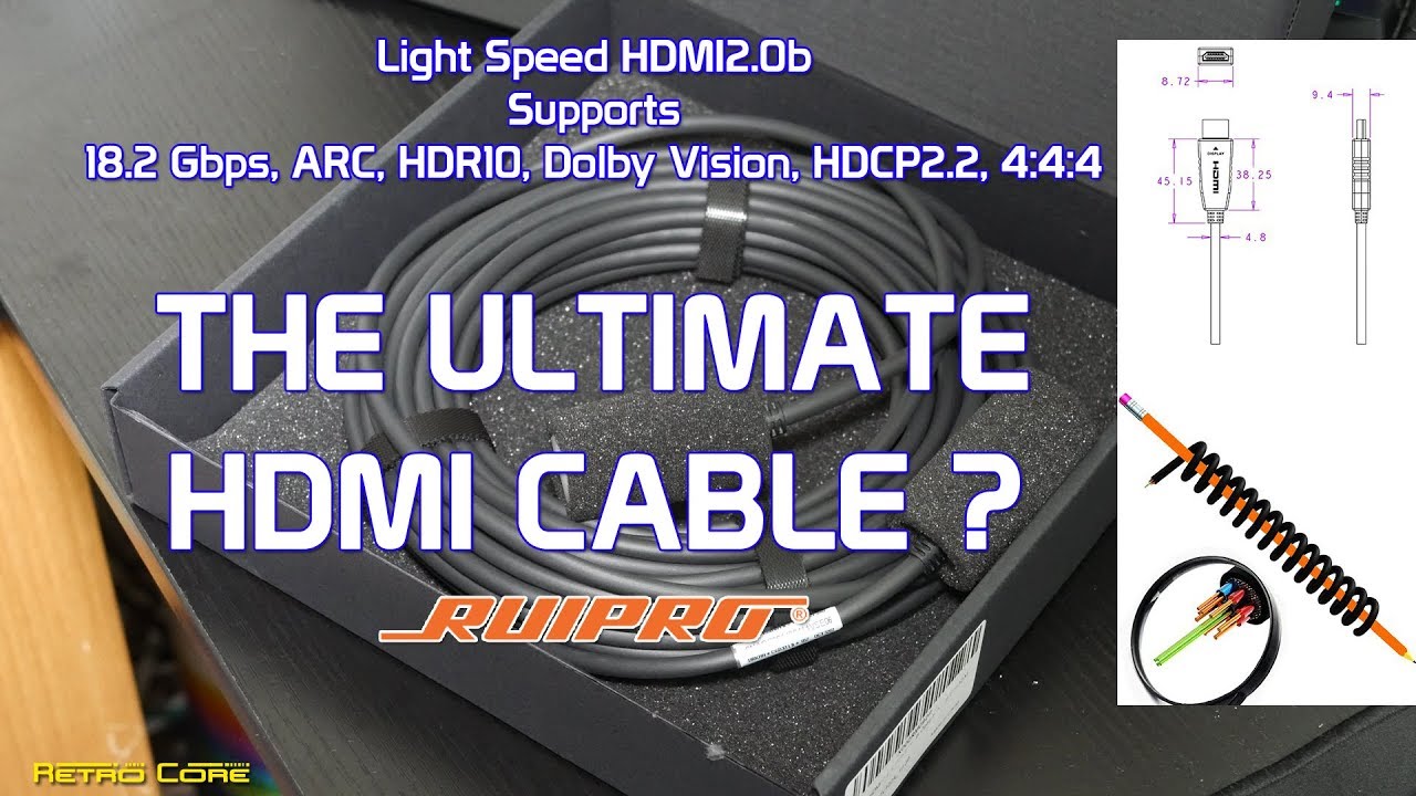 games people play The Ultimate HDMI Cable? Ruipro Review & Unboxing
