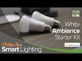 My Very First Dive into Philips Hue with the White Ambiance Smart Bulb Starter Kit!