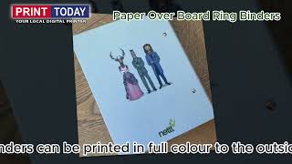 Paper Over Board Ring Binders | Print Today