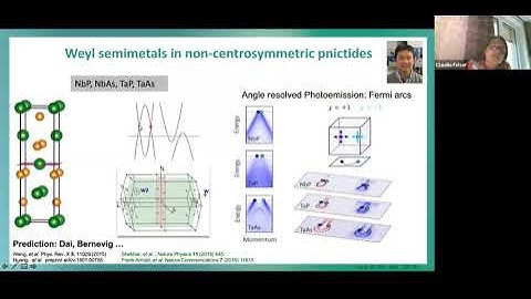 TMS21 Lecture 26. Claudia Felser. Topology and materials introduction, part 2