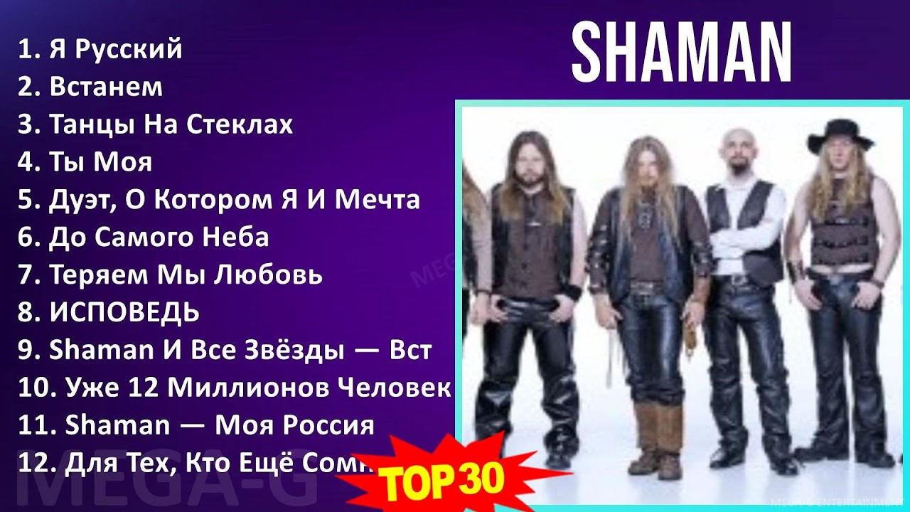 S H A M A N MIX Grandes Éxitos ~ Top Power Metal, Heavy Metal, Progressive Metal Music