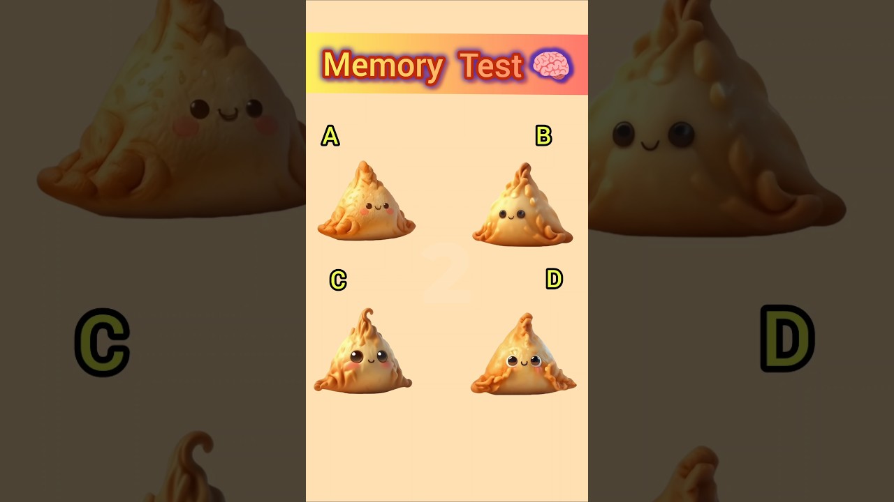 Samosa vs Vada Pav vs Ramen | Picture Memory Test Challenge 🔥😳 