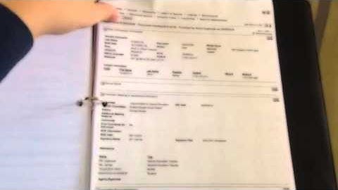 Blurred Organization of IEP Binder