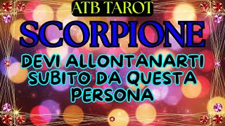 SCORPIONE: non fidarti di questa persona, è pura manipolazione 😈☠️😳