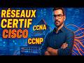 Certifications Cisco : CCENT, CCNA, CCNP 🔑
