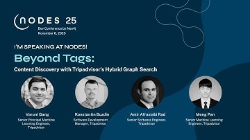 Live from NODES 2025 | Beyond Tags: Content Discovery with Tripadvisor