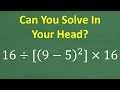 Understanding Order of Operations in Math