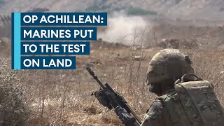 Royal Marines hone battlefield tactics in Cyprus