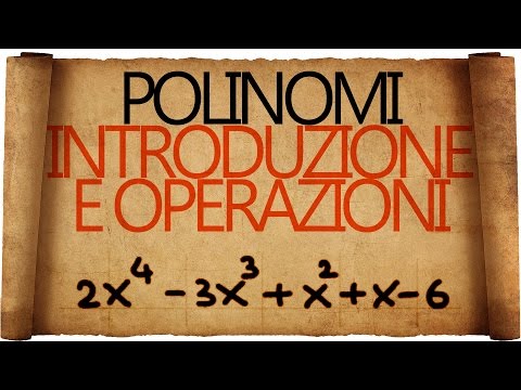 Video: Cosa sono i termini polinomiali?