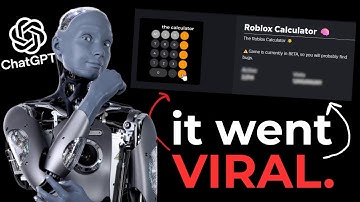 I Made a Roblox Game Using AI and It Went Viral