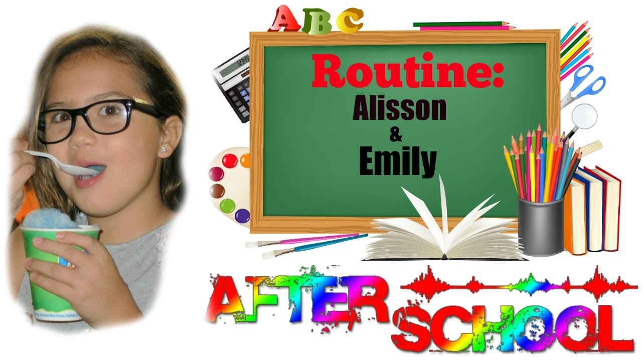 Emily After School Routine After school routine / Aerial class (Ali and Emily) - YouTube