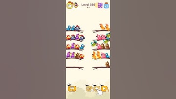 bird sort color game level 336 #games #birdsortcolor #gamedesign #gameplay #birdsortcolorpuzzle