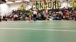 Beastie Tigress Mikayla Contest Of Champions Jan 3, 2024 Vs. Hunt Fr Tocay With A Pin
