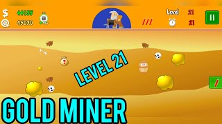 Gold Miner Gameplay | Level 21 | Android Games screenshot 5