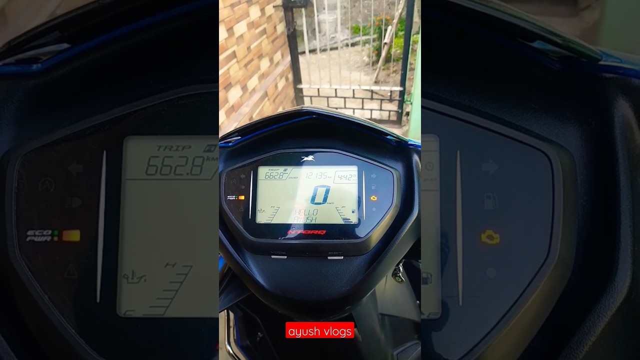 New Tvs Ntorq 125 Digital Display 💙🐎🔥 | Ntorq Super Squad 