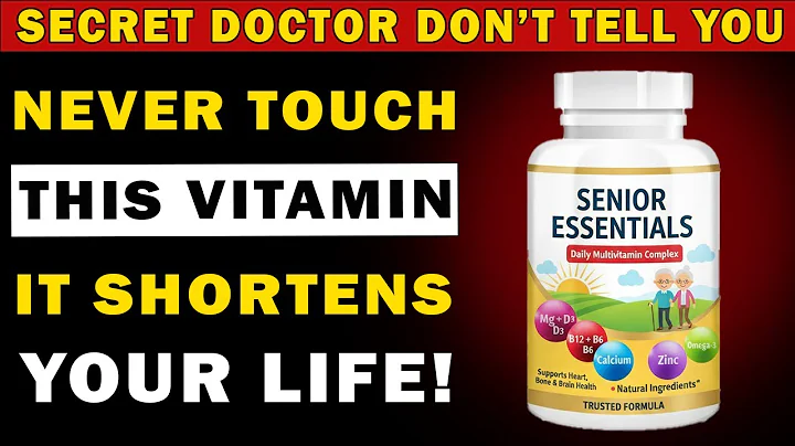 Over 60? 4 WORST Vitamins You Should NEVER Take and 4 You MUST Take Daily | Senior Health