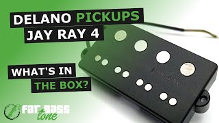 Delano Jay-Ray 4 Dual Coil Musicman Bass Pickup Whats In The Box A Close-Up Look