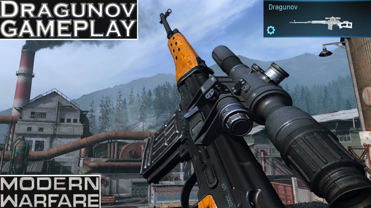 Modern Warfare Dragunov Gameplay