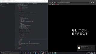 How to Make Glitch Effect Using HTML and CSS|Agree Reality News