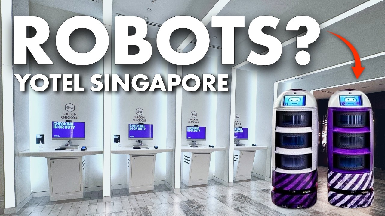 Trying out Yotel Singapore: a HIGH TECH hotel!