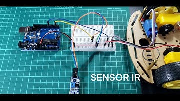 Punto 2. Montaje 1. Sensor Infrarrojo y Relé Con Arduino.